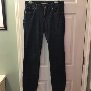 Express dark wash jeans